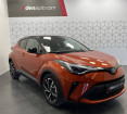 Toyota C-HR occasion Noir année 2021 boite Robotisee Annonce Toyota C-HR occasion Hybride C-HR Hybride 1.8L Collection 5p à Saint-Laurent-des-Vignes