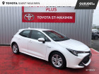 Toyota Corolla occasion Blanc année 2020 boite Automatique Annonce Toyota Corolla occasion Hybride 122h Dynamic à Saint-Maximin