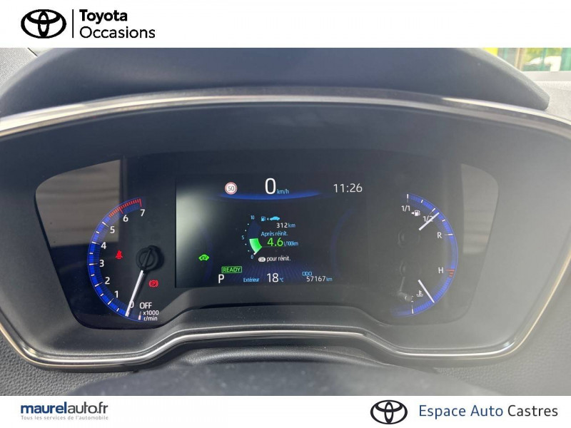 Toyota Corolla Corolla Hybride 122h Collection 5p  occasion � Castres - photo n�14