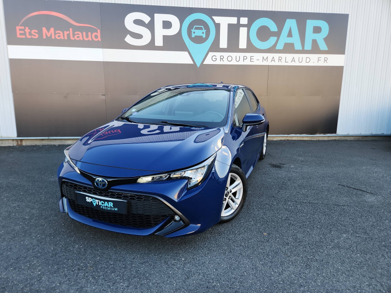 Toyota Corolla occasion 2019 mise en vente à Lescure-d'Albigeois par le garage ETS MARLAUD - CONCESSIONAIRES CITROEN - OPEL - DS CERTIFIED - SPOTICAR - photo n°1