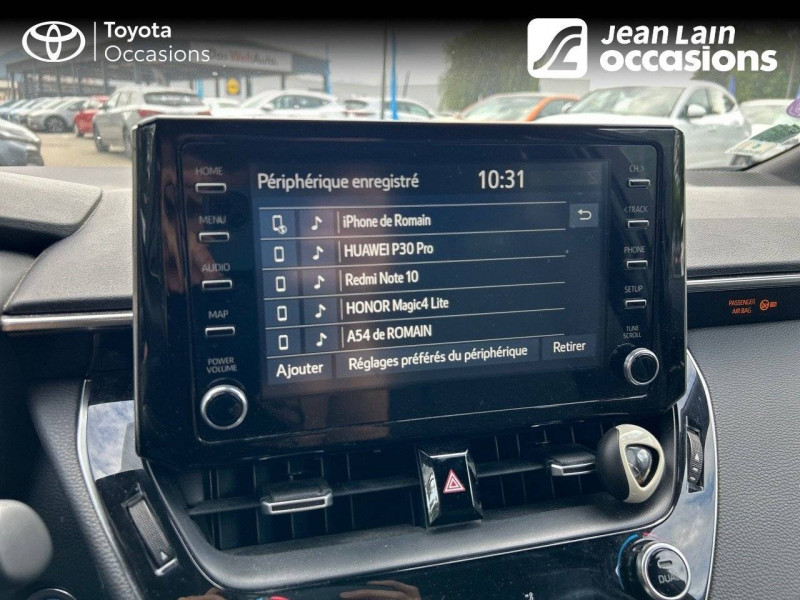 Toyota Corolla Corolla Hybride 122h Dynamic 5p  occasion  Seyssinet-Pariset - photo n16