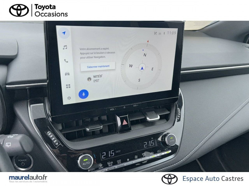Toyota Corolla Corolla Hybride 140ch Design 5p  occasion � Castres - photo n�14