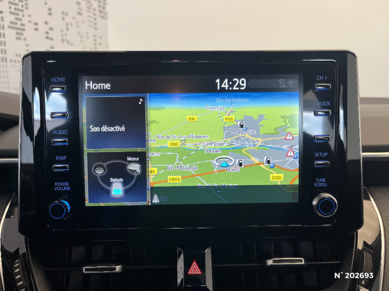 Toyota Corolla Corolla Pro Hybride 122h Dynamic Business (avec support lomb  occasion  Saint-Maximin - photo n13