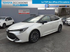 Toyota Corolla occasion Blanc année 2019 boite Robotisee Annonce Toyota Corolla occasion Hybride Corolla Touring Sports Hybride 122h Design 5p à Crolles