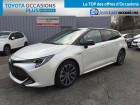 Toyota Corolla occasion Blanc année 2019 boite Robotisee Annonce Toyota Corolla occasion Hybride Corolla Touring Sports Hybride 122h Design 5p à Seynod