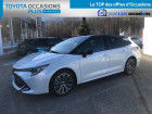 Toyota Corolla occasion Blanc année 2019 boite Robotisee Annonce Toyota Corolla occasion Hybride Corolla Touring Sports Hybride 122h Design 5p à Tournon