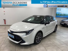 Toyota Corolla occasion Blanc année 2019 boite Robotisee Annonce Toyota Corolla occasion Hybride Corolla Touring Sports Hybride 122h Design 5p à Seynod