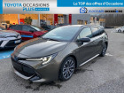 Toyota Corolla occasion Blanc année 2019 boite Robotisee Annonce Toyota Corolla occasion Hybride Corolla Touring Sports Hybride 122h Design 5p à Tournon