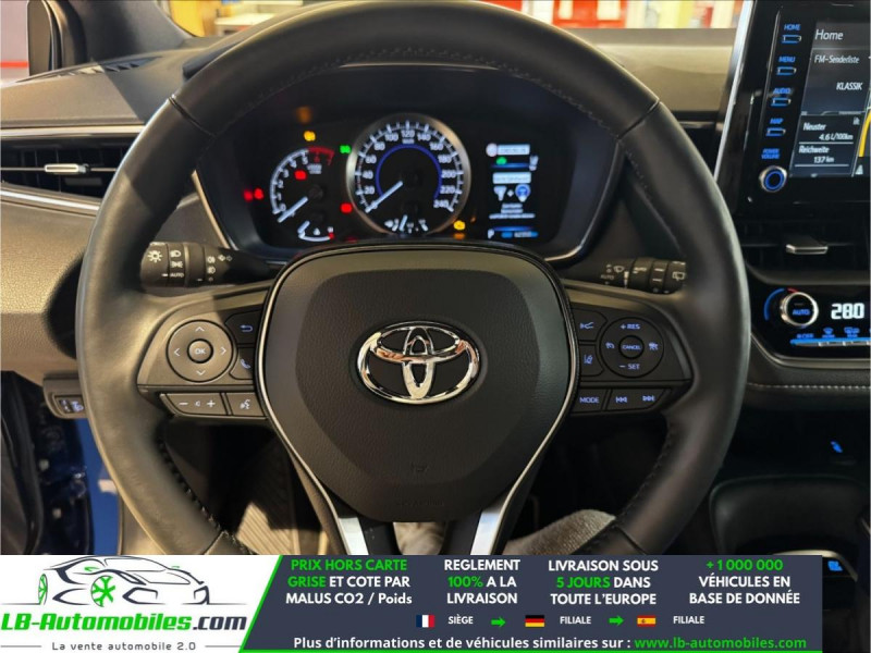 Toyota Corolla Hybride 122h BVA  occasion � Beaupuy - photo n�8
