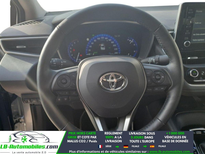 Toyota Corolla Hybride 122h BVA  occasion � Beaupuy - photo n�9