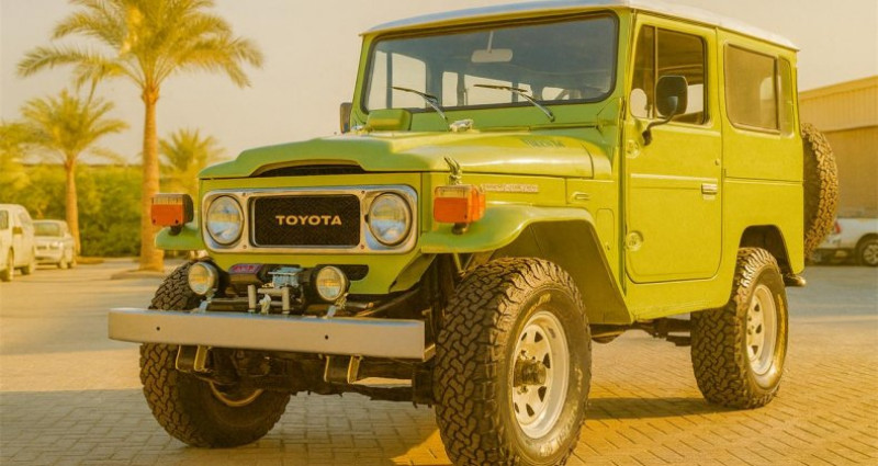 Toyota Land Cruiser  1980 - photo n°5 Toyota Land Cruiser   occasion à LYON - photo n°5
