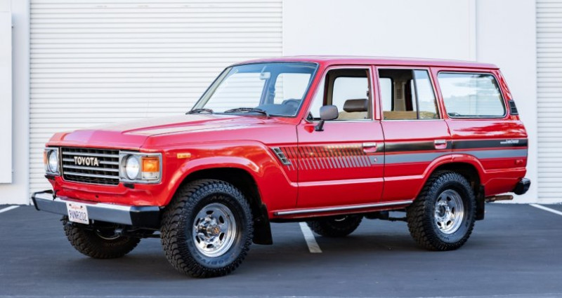Toyota Land Cruiser  1984 - photo n°2 Toyota Land Cruiser   occasion à LYON - photo n°2