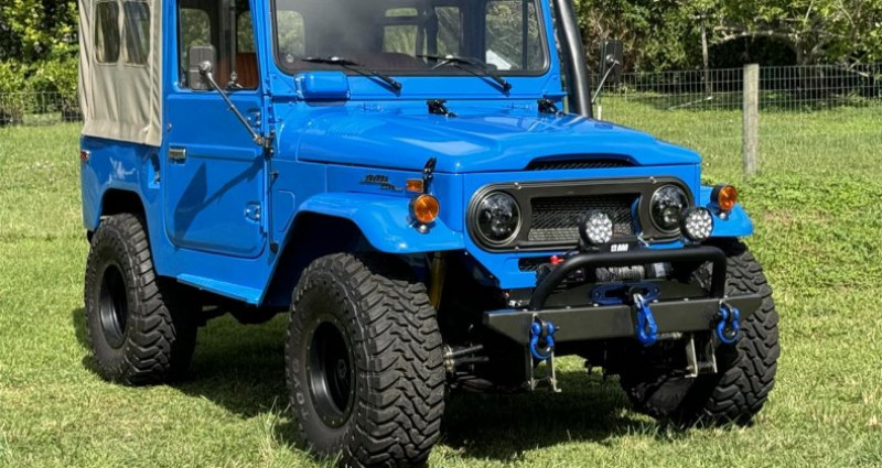 Toyota Land Cruiser fj40 1968 - photo n°6 Toyota Land Cruiser fj40  occasion à LYON - photo n°6