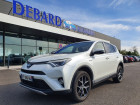 Toyota RAV 4 occasion Blanc année 2016 boite Automatique Annonce Toyota RAV 4 occasion Hybride 197 HYBRIDE DESIGN 2WD CVT à Campsas
