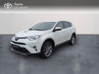 Toyota RAV 4 occasion Blanc année 2018 boite Variation continue Annonce Toyota RAV 4 occasion Hybride 197 Hybride Dynamic Edition 2WD CVT RC18 à VANNES