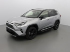 Toyota RAV 4 occasion Noir année 2021 boite Automatique Annonce Toyota RAV 4 occasion Hybride 2.5 Hybrid Vvt-I 222ch E-Cvt Style à SAINT-GREGOIRE