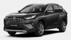 Toyota RAV 4 occasion Gris année 2021 boite Manuelle Annonce Toyota RAV 4 occasion Hybride 2.5 hybride 218cv e-cvt 4x2 dynamic + pack hiver + pack tech à Ganges