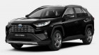 Toyota RAV 4 occasion Noir année 2021 boite Manuelle Annonce Toyota RAV 4 occasion Hybride 2.5 hybride 218cv e-cvt 4x2 dynamic + pack hiver + pack tech à Ganges