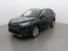 Toyota RAV 4 occasion Noir année 2021 boite Automatique Annonce Toyota RAV 4 occasion Hybride 2.5 Vvt-I 218ch E-Cvt Dynamic à SAINT-GREGOIRE