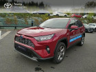 Toyota RAV 4 occasion Rouge année 2021 boite Variation continue Annonce Toyota RAV 4 occasion Hybride Hybride 218ch Dynamic 2WD MY21 à LANESTER
