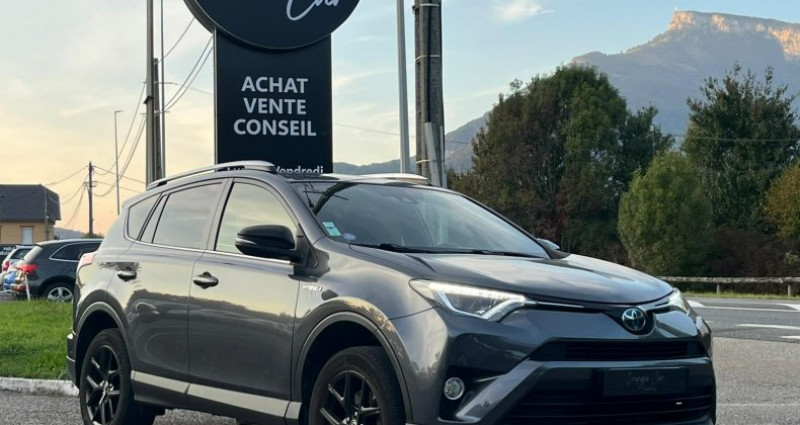 Toyota RAV 4 HYBRIDE RC18 PRO AWD Black Edition 2018 Toyota RAV 4 HYBRIDE RC18 PRO AWD Black Edition  occasion à Challes-les-Eaux