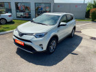 Toyota RAV 4 occasion Blanc année 2016 boite Automatique Annonce Toyota RAV 4 occasion Hybride IV HYBRIDE 197 LOUNGE 2WD à Saïx