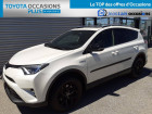Toyota RAV 4 occasion Blanc année 2018 boite Robotisee Annonce Toyota RAV 4 occasion Hybride RAV4 Hybride 197ch 2WD Black Edition 5p à Valence