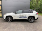 Toyota RAV 4 occasion Blanc année 2021 boite Robotisee Annonce Toyota RAV 4 occasion Hybride RAV4 Hybride Rechargeable AWD Collection 5p à Tulle