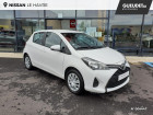 Toyota Yaris occasion Blanc année 2016 boite Manuelle Annonce Toyota Yaris occasion Essence 100 VVT-i Cacharel 5p à Lisieux