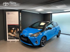 Toyota Yaris occasion Bleu année 2018 boite Variation continue Annonce Toyota Yaris occasion Hybride 100h Cyan Edition 5p RC18 à LANESTER