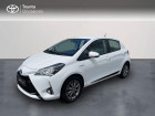 Toyota Yaris occasion Blanc année 2018 boite Variation continue Annonce Toyota Yaris occasion Hybride 100h Dynamic 5p MY19 à VANNES