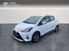 Toyota Yaris occasion Blanc année 2018 boite Variation continue Annonce Toyota Yaris occasion Hybride 100h Dynamic 5p MY19 à VANNES