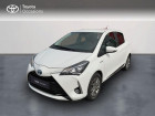 Toyota Yaris occasion Blanc année 2018 boite Variation continue Annonce Toyota Yaris occasion Hybride 100h Dynamic 5p RC18 à Pluneret