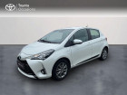 Toyota Yaris occasion Blanc année 2018 boite Variation continue Annonce Toyota Yaris occasion Hybride 100h Dynamic 5p RC18 à VANNES