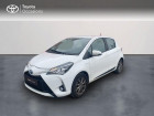 Toyota Yaris occasion Blanc année 2018 boite Variation continue Annonce Toyota Yaris occasion Hybride 100h Dynamic 5p RC18 à CASTRES