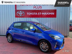 Toyota Yaris occasion Bleu année 2018 boite Automatique Annonce Toyota Yaris occasion Hybride 100h Dynamic 5p à Saint-Maximin