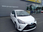 Toyota Yaris occasion Blanc année 2019 boite Variation continue Annonce Toyota Yaris occasion Hybride 100h France Business 5p à Le Mans