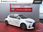 Toyota Yaris occasion Blanc année 2021 boite Automatique Annonce Toyota Yaris occasion Hybride 116h Design 5p à Saint-Maximin