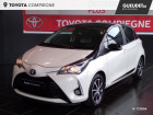 Toyota Yaris occasion Blanc année 2018 boite Manuelle Annonce Toyota Yaris occasion Essence 70 VVT-i Design 5p RC18 à Jaux