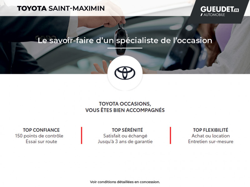 Toyota Yaris 70 VVT-i Design 5p  occasion à Saint-Maximin - photo n°20
