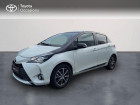 Toyota Yaris occasion Blanc année 2020 boite Manuelle Annonce Toyota Yaris occasion Essence 70 VVT-i Design Y20 5p MY19 à VANNES