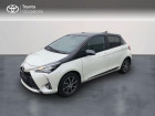 Toyota Yaris occasion Blanc année 2019 boite Manuelle Annonce Toyota Yaris occasion Essence 70 VVT-i Design Y20 5p MY19 à VANNES