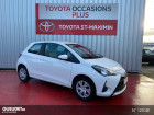 Toyota Yaris occasion Blanc année 2019 boite Manuelle Annonce Toyota Yaris occasion Essence 70 VVT-i France 3p MY19 à Saint-Maximin