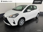 Toyota Yaris occasion Blanc année 2019 boite Manuelle Annonce Toyota Yaris occasion Essence 70 VVT-i France 5p MY19 à Rivery