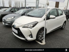 Toyota Yaris occasion Blanc année 2017 boite Variation continue Annonce Toyota Yaris occasion Hybride HSD 100h Dynamic 5p à La Teste-de-Buch