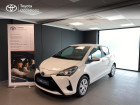 Toyota Yaris occasion Blanc année 2018 boite Variation continue Annonce Toyota Yaris occasion Hybride HSD 100h France 5p à LANESTER