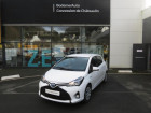 Toyota Yaris occasion Blanc année 2017 boite Automatique Annonce Toyota Yaris occasion Hybride HYBRIDE LCA 2016 100h France à CHATEAULIN