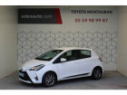 Toyota Yaris occasion Blanc année 2019 boite Automatique Annonce Toyota Yaris occasion Hybride HYBRIDE RC18 100h Dynamic à Montauban