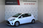 Toyota Yaris occasion Blanc année 2020 boite Manuelle Annonce Toyota Yaris occasion Essence Yaris 70 VVT-i France Connect 5p à Montauban