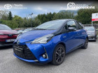 Toyota Yaris occasion Bleu année 2018 boite Robotisee Annonce Toyota Yaris occasion Hybride Yaris Hybride 100h Collection 5p à Crolles